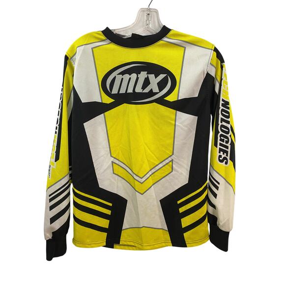 MTX Motorcross Other - MTX Competition Motocross Jersey Youth Medium 10–12 Yellow Black White
